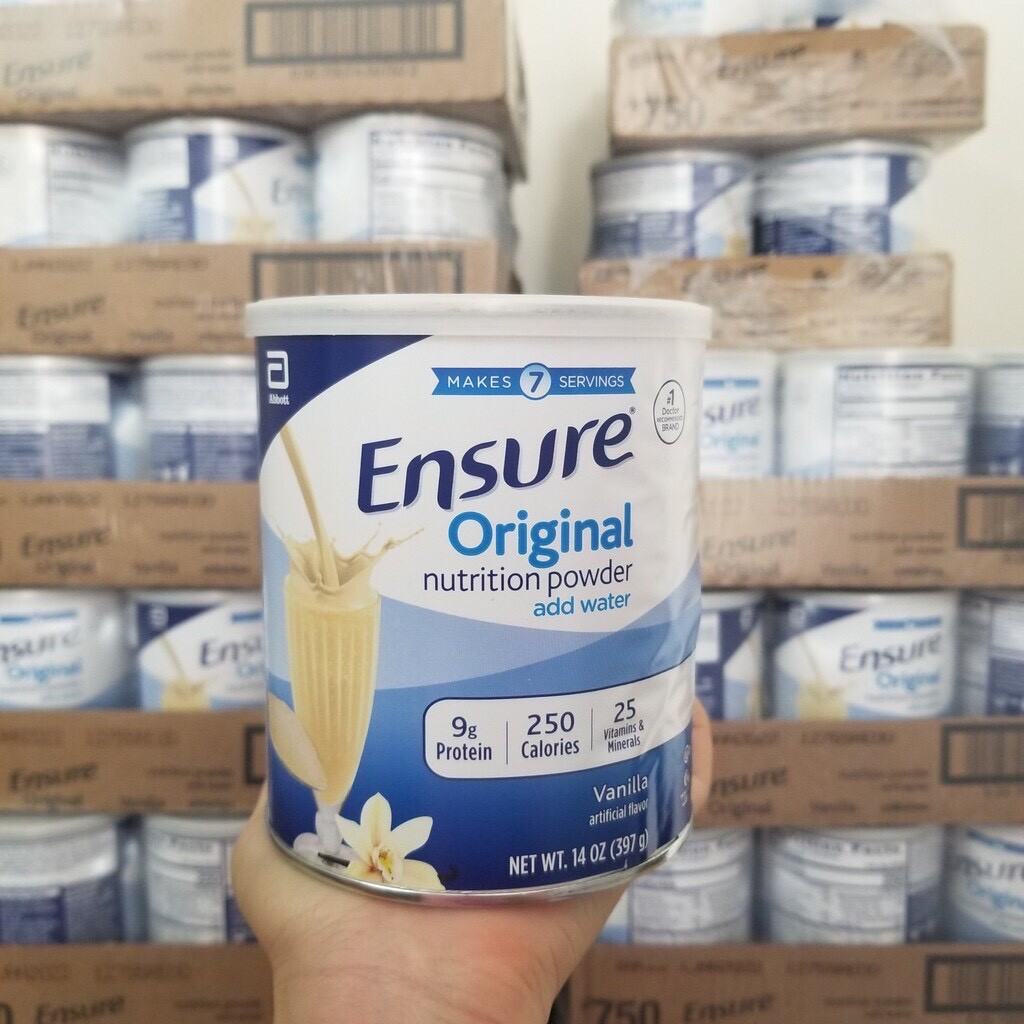 Sữa bột Ensure Mỹ Original Nutrition Powder 400g -
