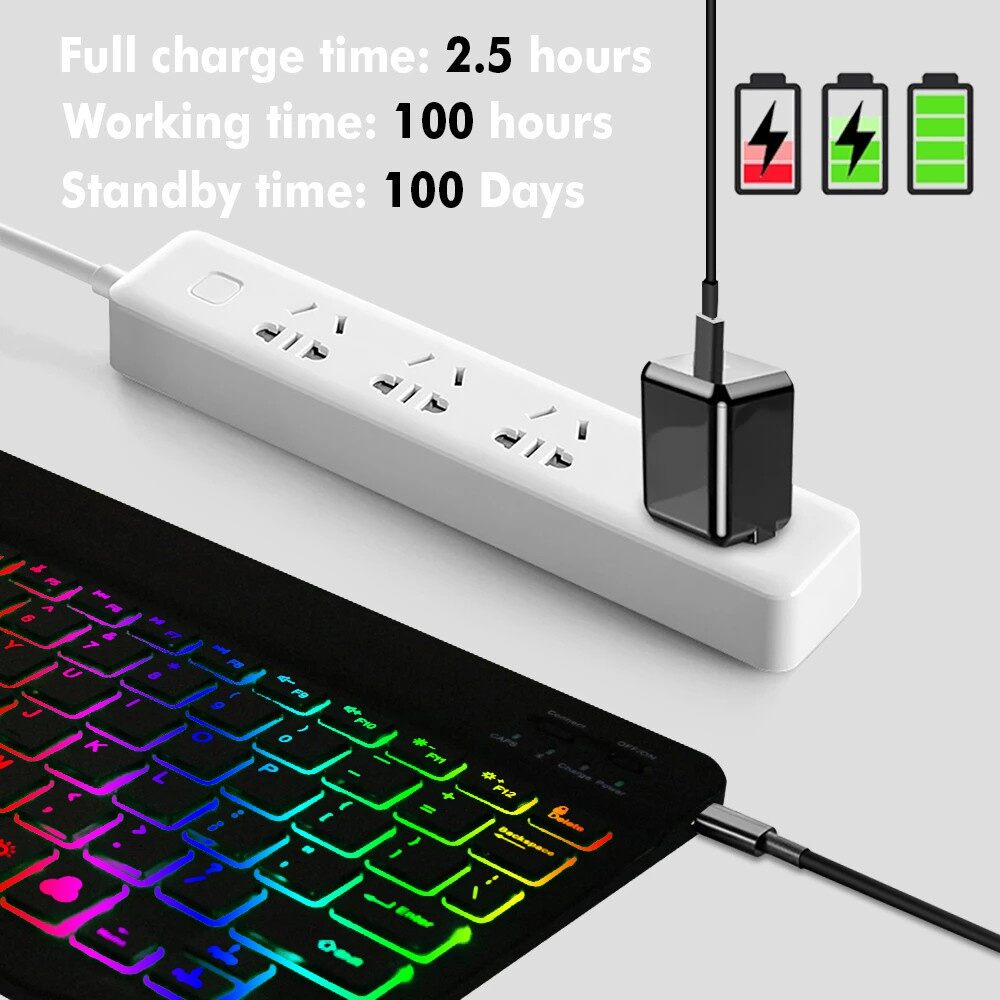 Universal Bluetooth wireless keyboard-Keyboard for Windows/Mac/Android/iOS/phone/iPad/tablet Bluetooth mouse low mute Bluetooth keyboard iPad color no noise small keyboard, bluetooth wireless keyboard, Bluetooth keyboard and mouse