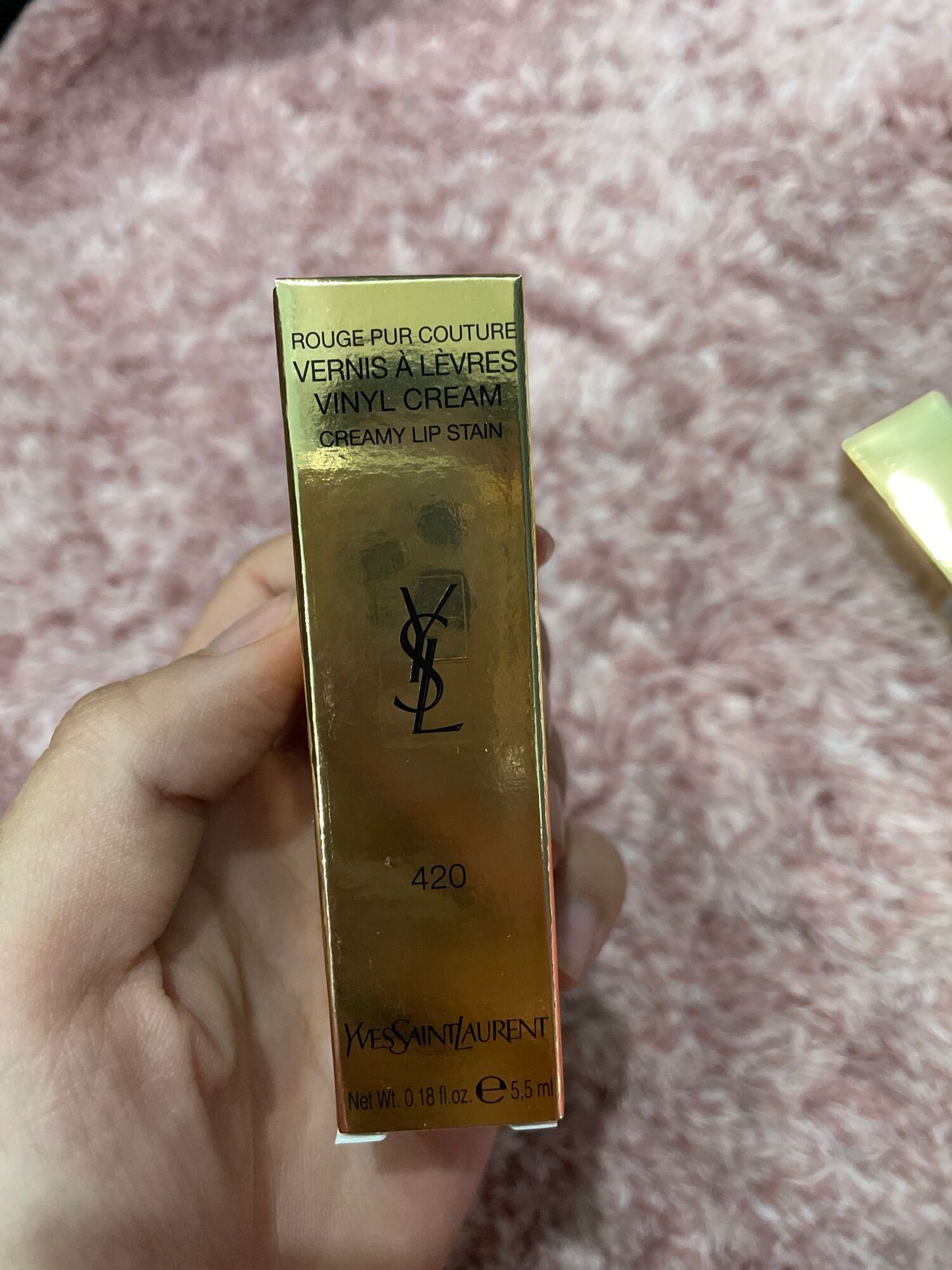 [Trả order] Son Y S L Vinyl cream