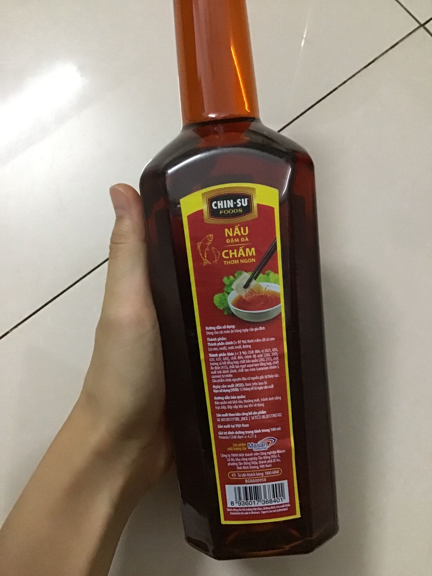 Nước mắm Nam Ngư chai 900ml