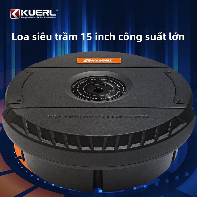 BONINGYU | Active High Power 15-inch Car Subwoofer 12V Giá 5,954,000 Đồng*Miễn phí vận chuyển