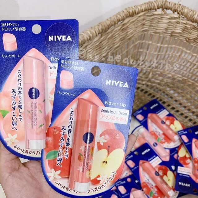 Son dưỡng đào Nivea