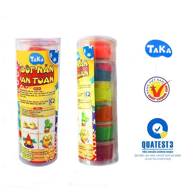 6 hủ đất nặn an toàn cho bé
