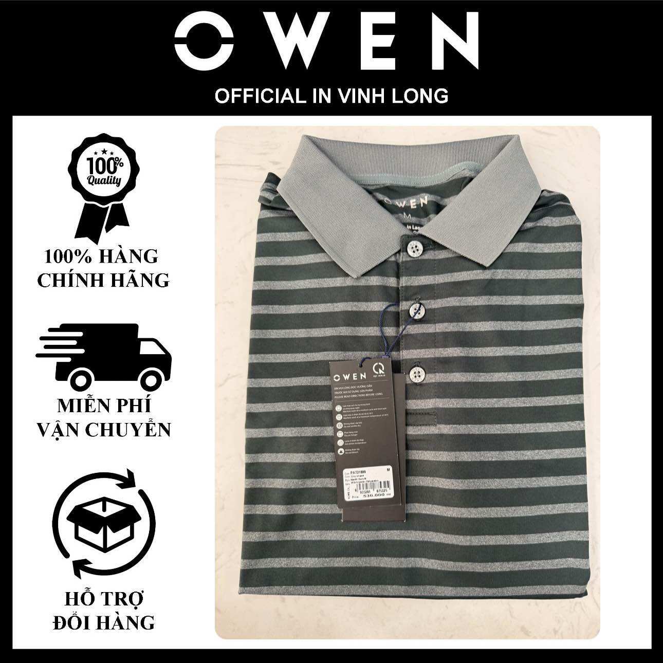 Áo Polo nam Owen form BodyFit còn size S