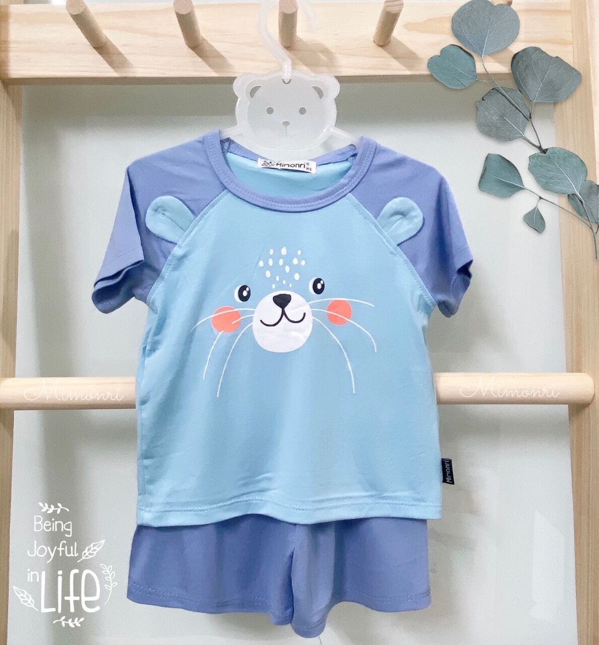 Bộ thun lạnh cho bé từ 8-15kg