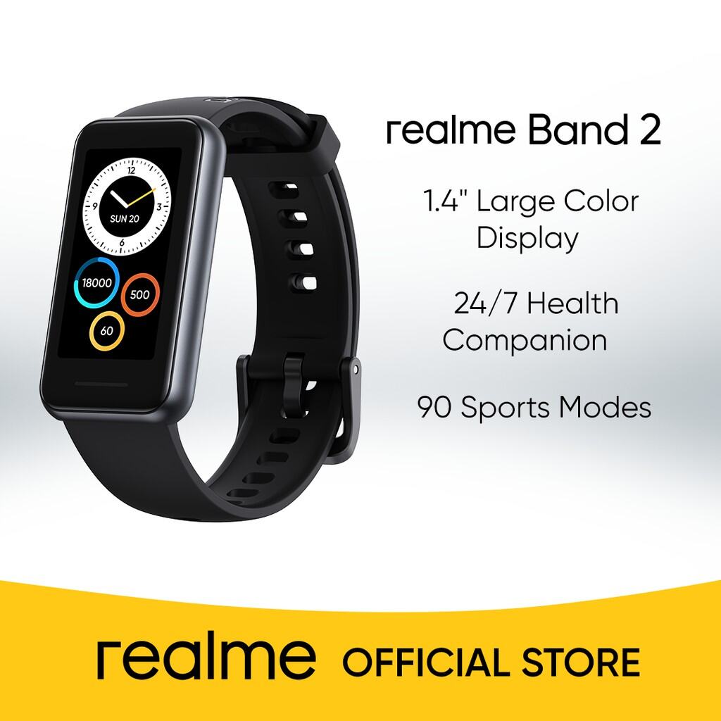 Realme Band 2 chính hãng Full Tiếng Việt. Vòng Đeo Tay Thông
