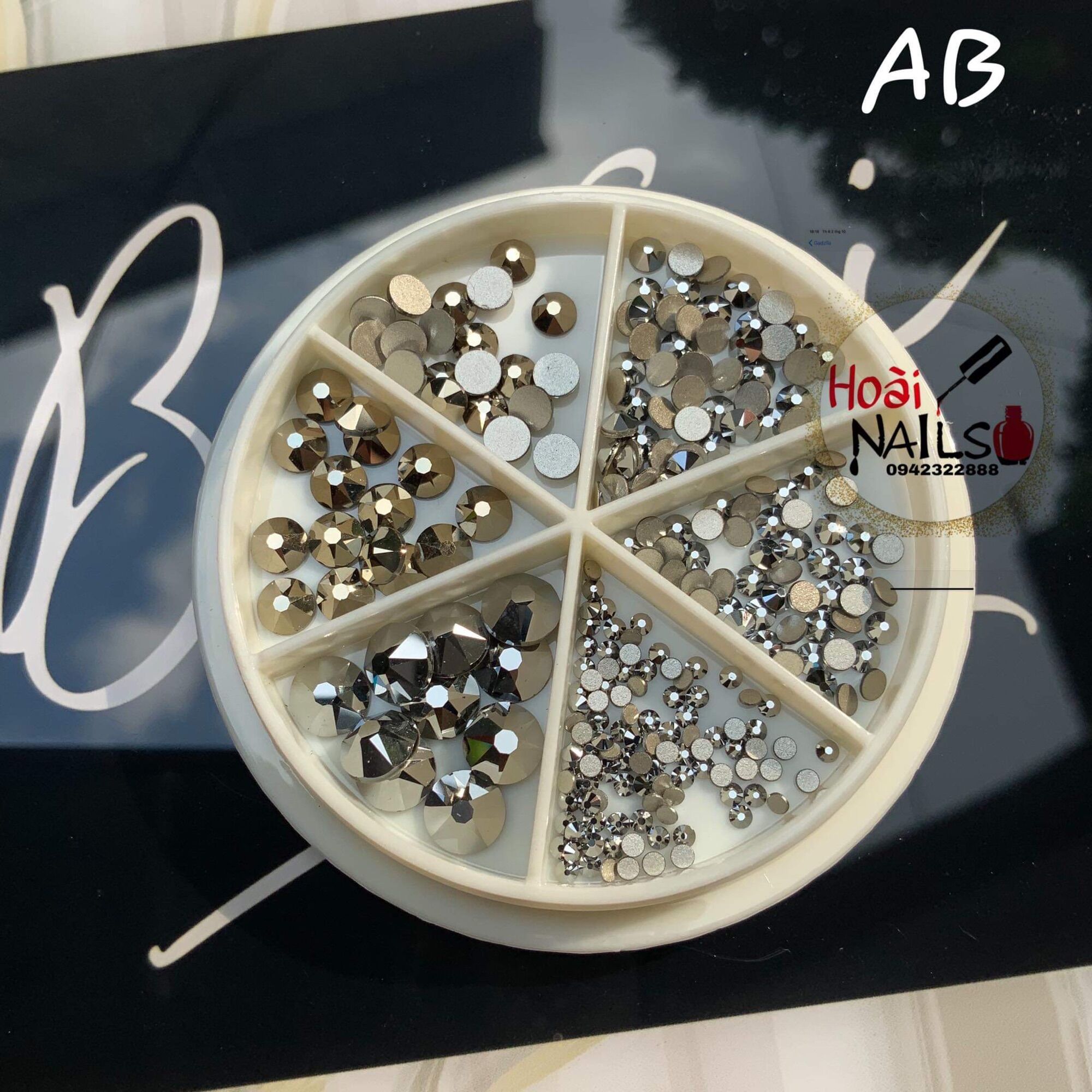 Đá úc mix khay ( swarovski) - chọn màu ib