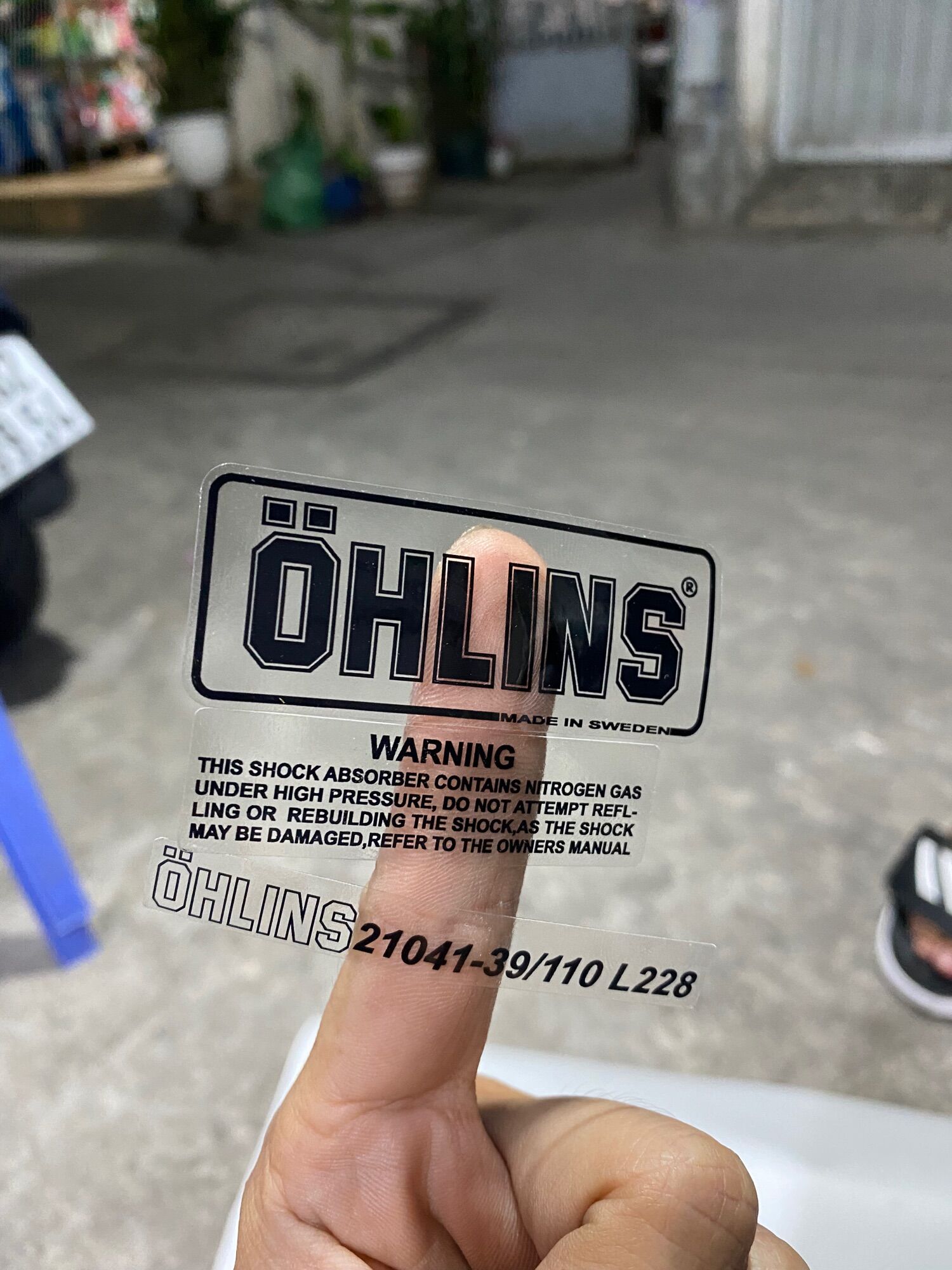 Tem Ohlins Dán Phuộc