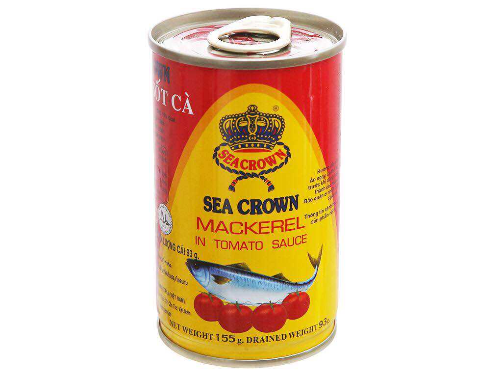 Cá nục sốt cà Sea Crown hộp 155g