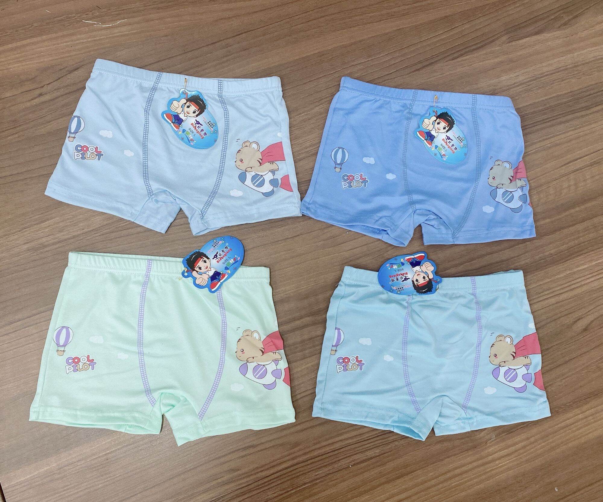 Quần chip đùi bé trai [10-35kg] (inbox để chọn mẫu) (HK013)