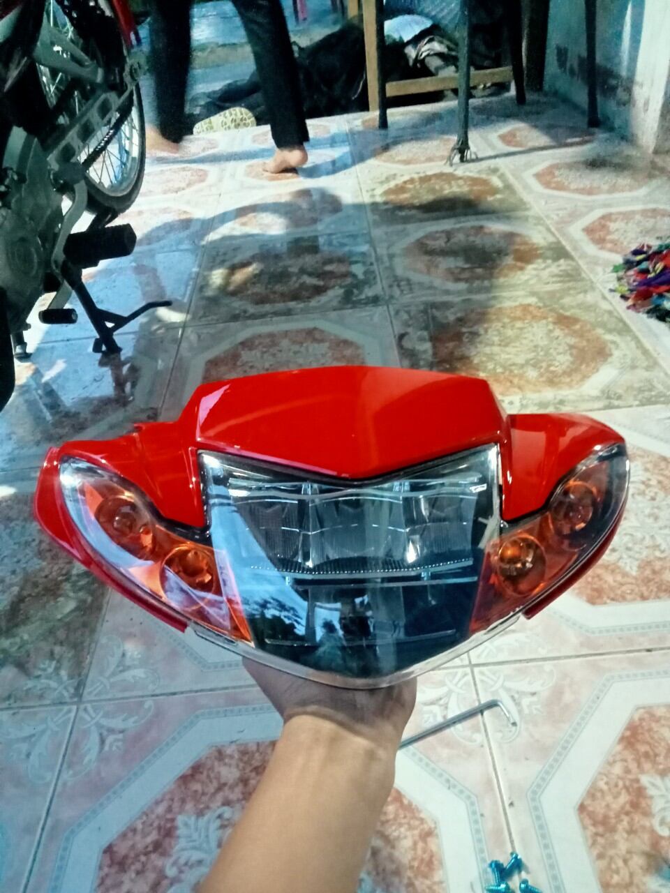 Chóa 2 tầng lun ốp hãng cho sirius