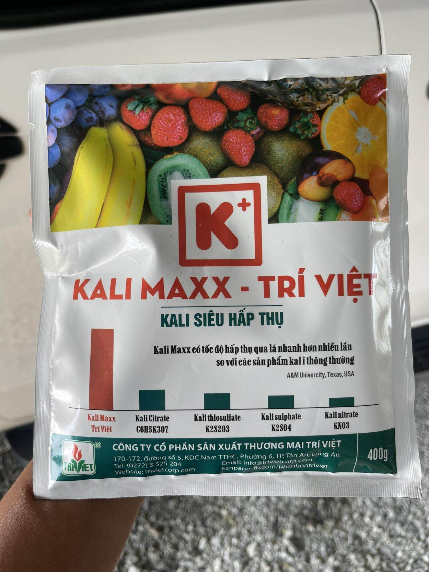 Phân bón lá kali maxx