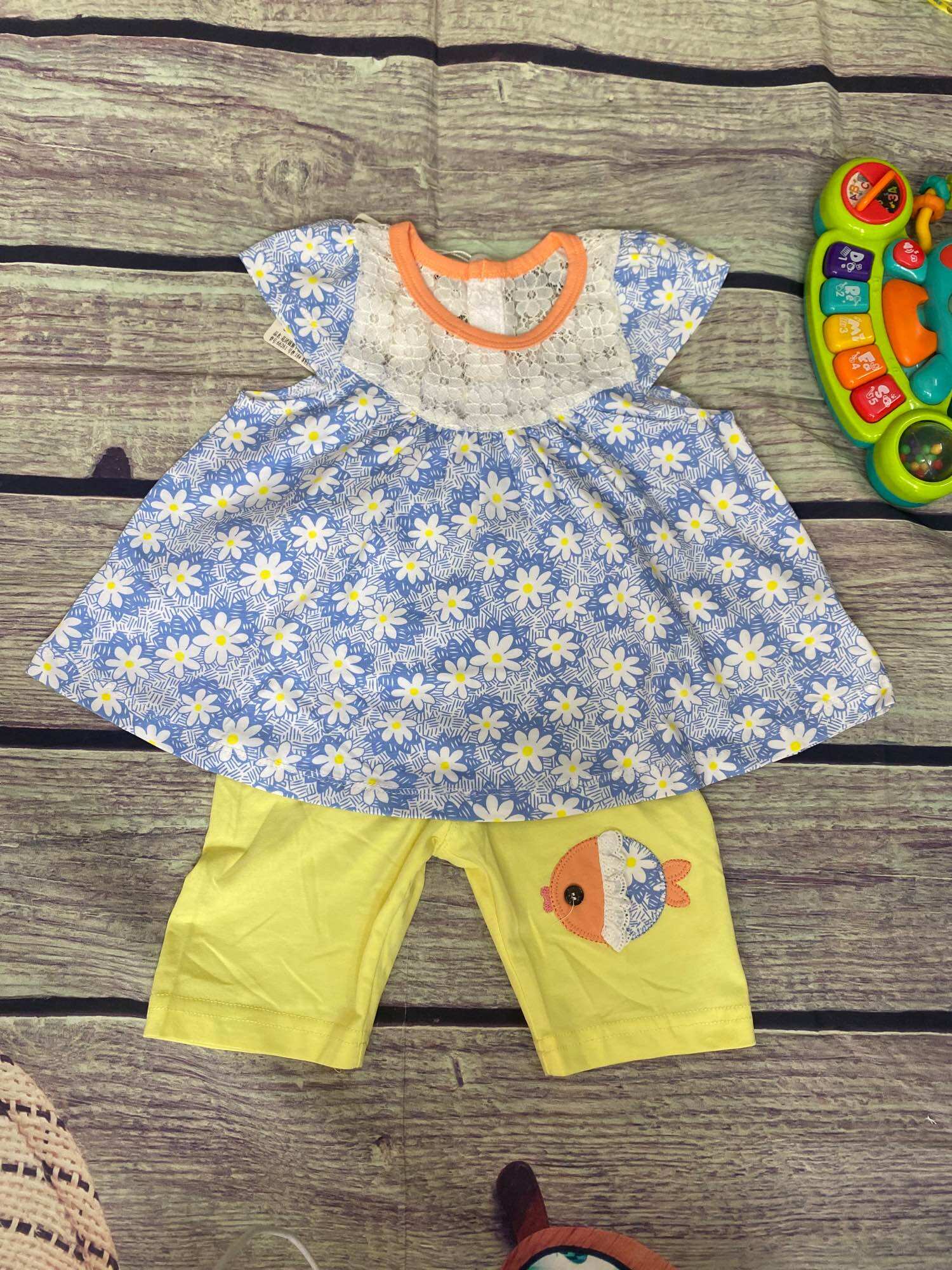 (HCM) Đồ bộ cho bé  gái từ 6-16kg