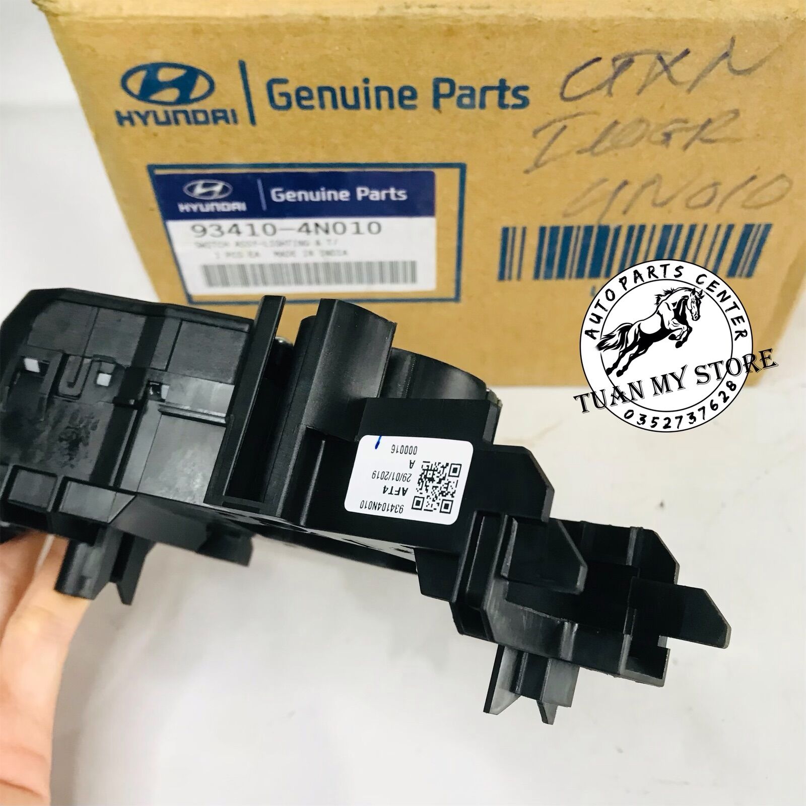 Công tắc pha cos Grand i10 (có đèn gầm)