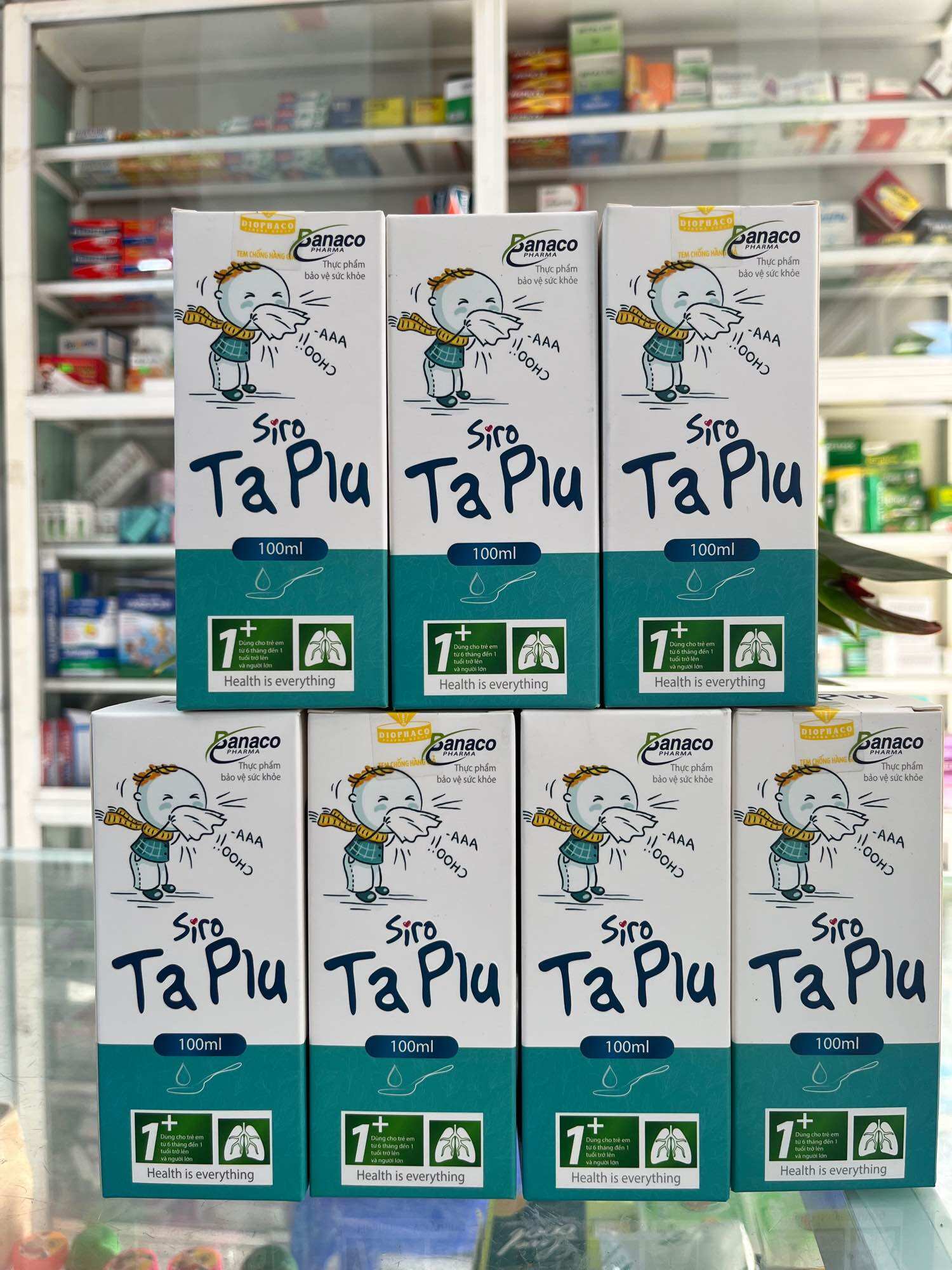 Hỗ trợ cảm ho sổ mũi cho bé ta plu chai 100ml
