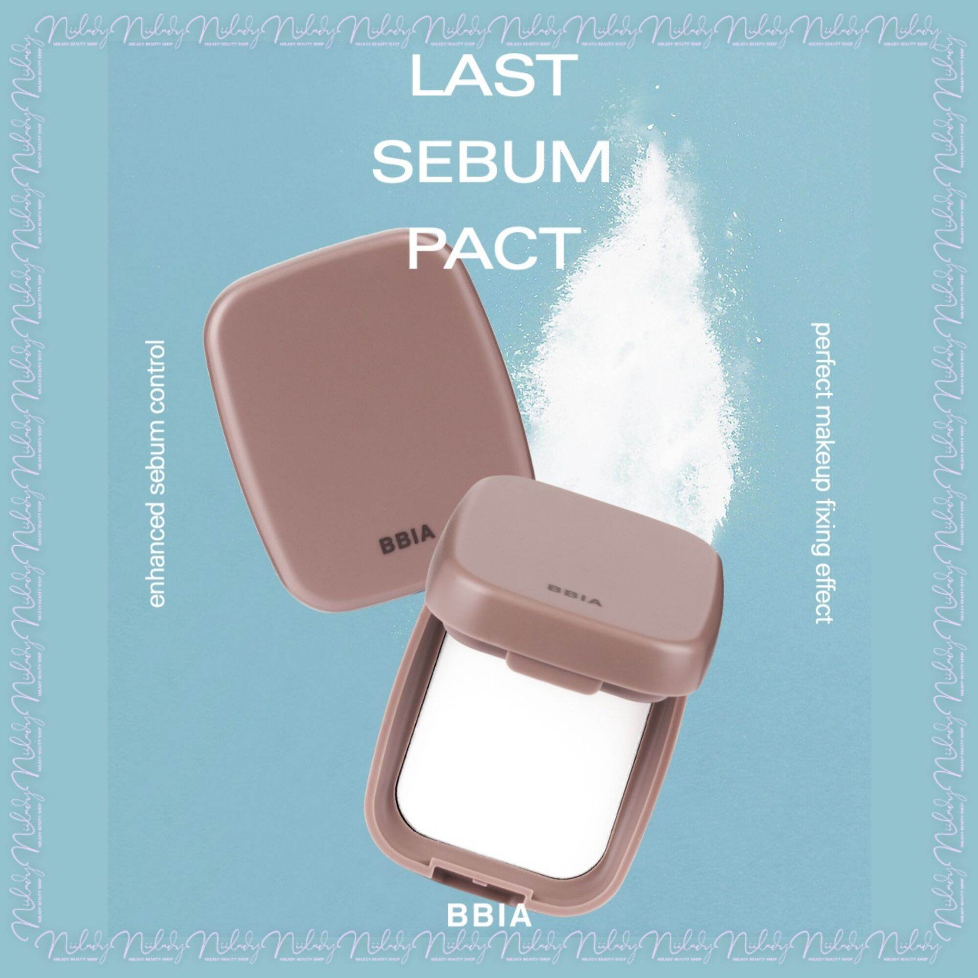 Phấn phủ kiềm dầu Bbia Last Sebum Pact