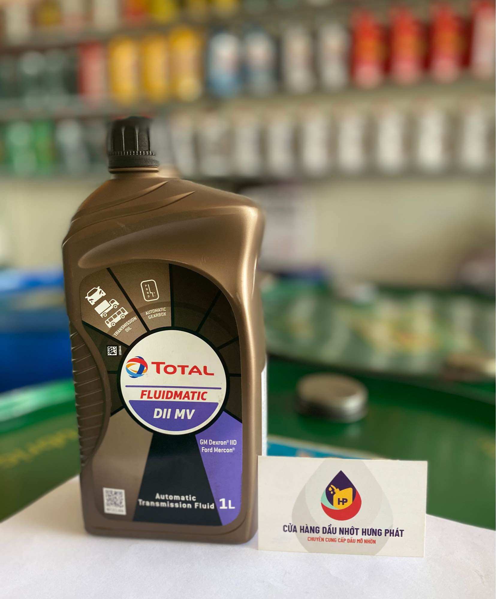 Dầu trợ lực tay lái TOTAL FLUIDMATIC DIII MV 1L