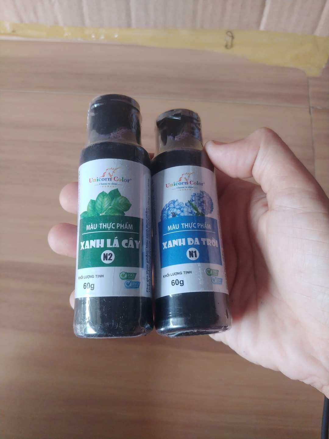 set 8 màu thực phẩm chai 60g