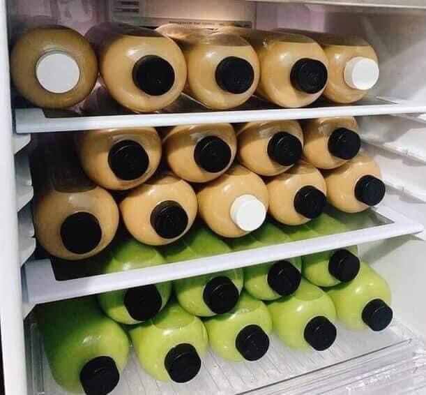 Trà sữa pha sẵn đóng chai