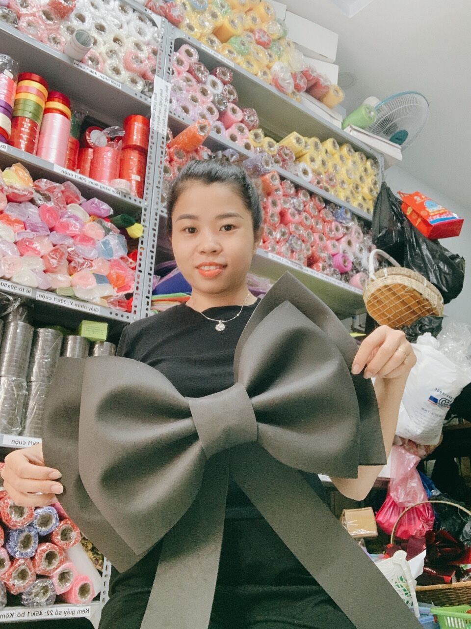 Nơ Xốp Trang Trí Đủ Size