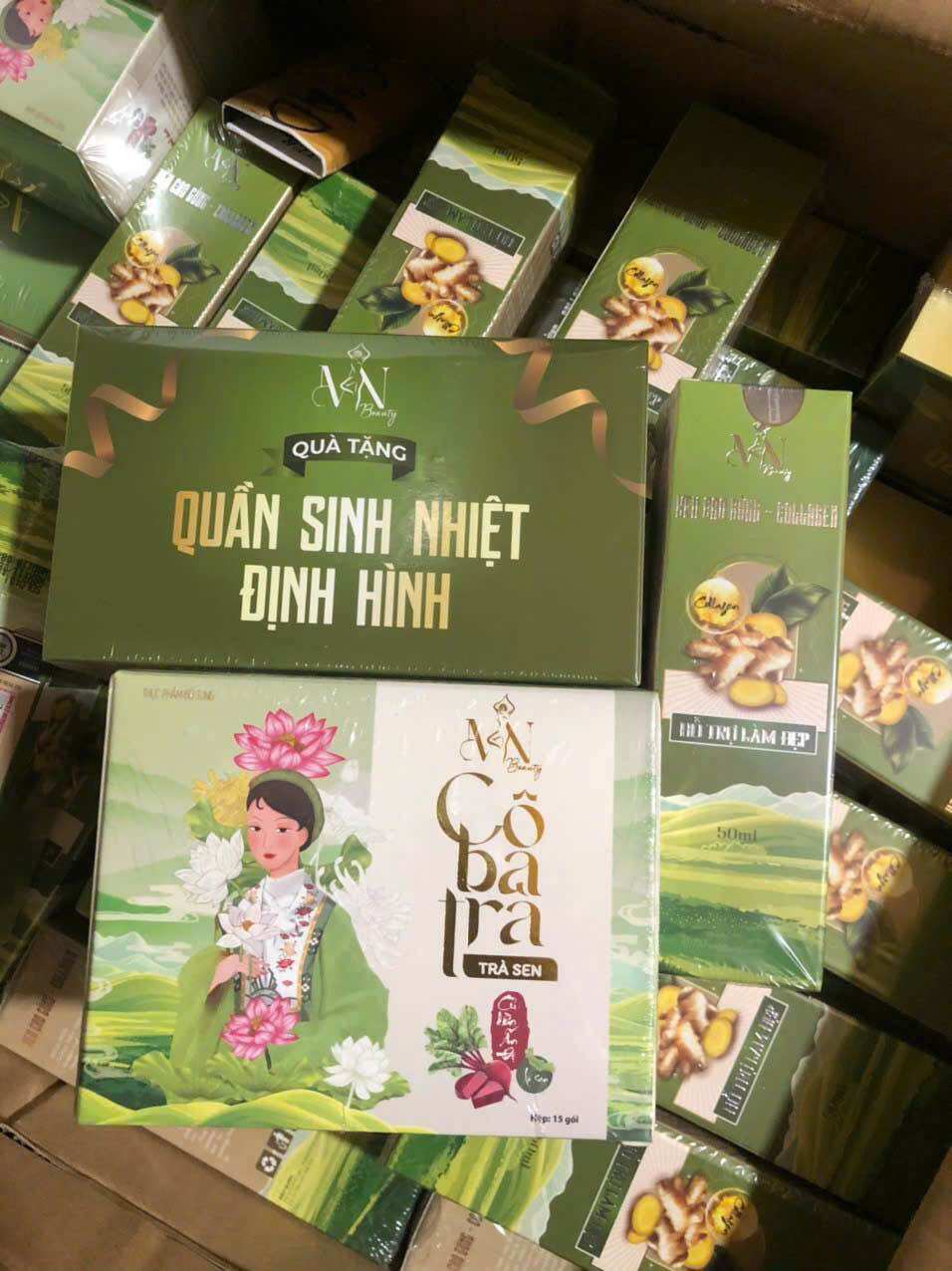 Trà đào giảm cân đông anh chính hãng