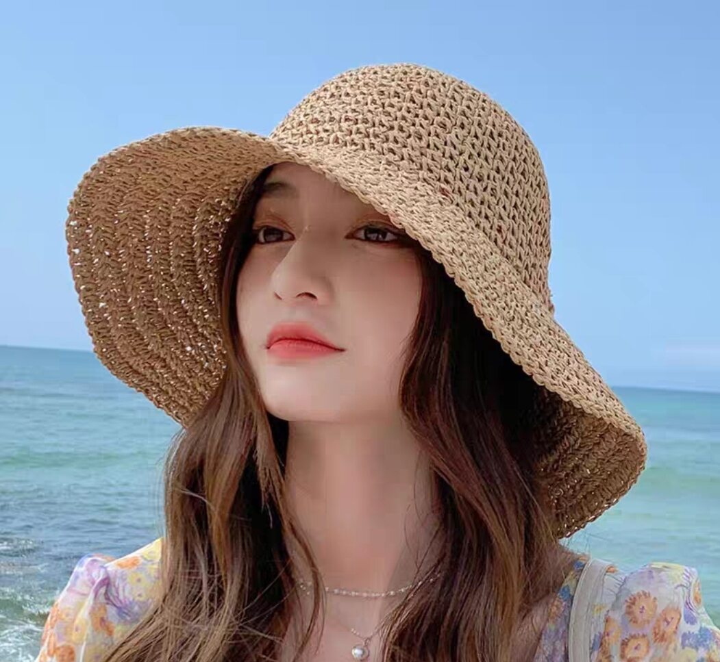 Nón đi biển đẹp gấp gọn