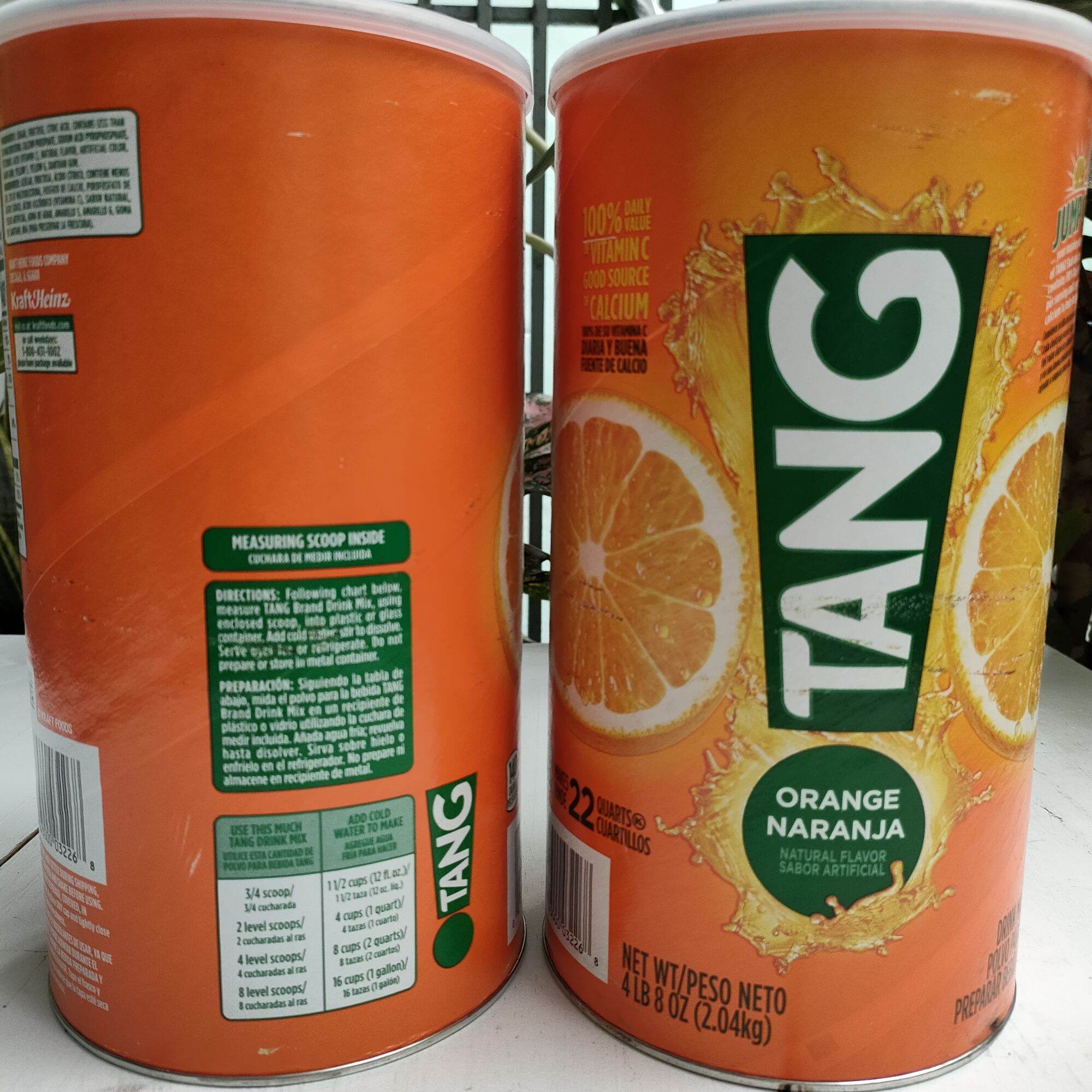 Bột pha nước Cam Tang 2.04kg - Mỹ