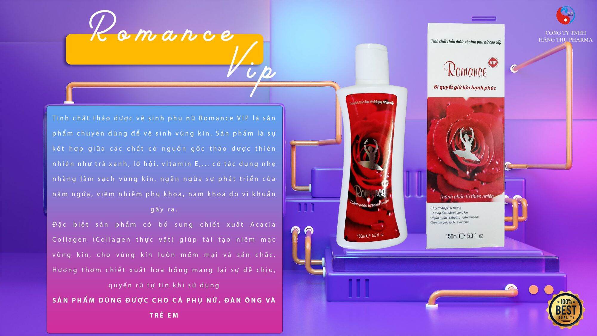 Dung dịch vệ sinh romance vip