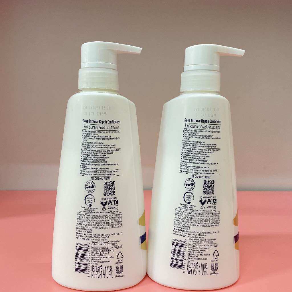 [Hàng Thái Chính Hãng] Dầu xả DOVE thái lan 410ml