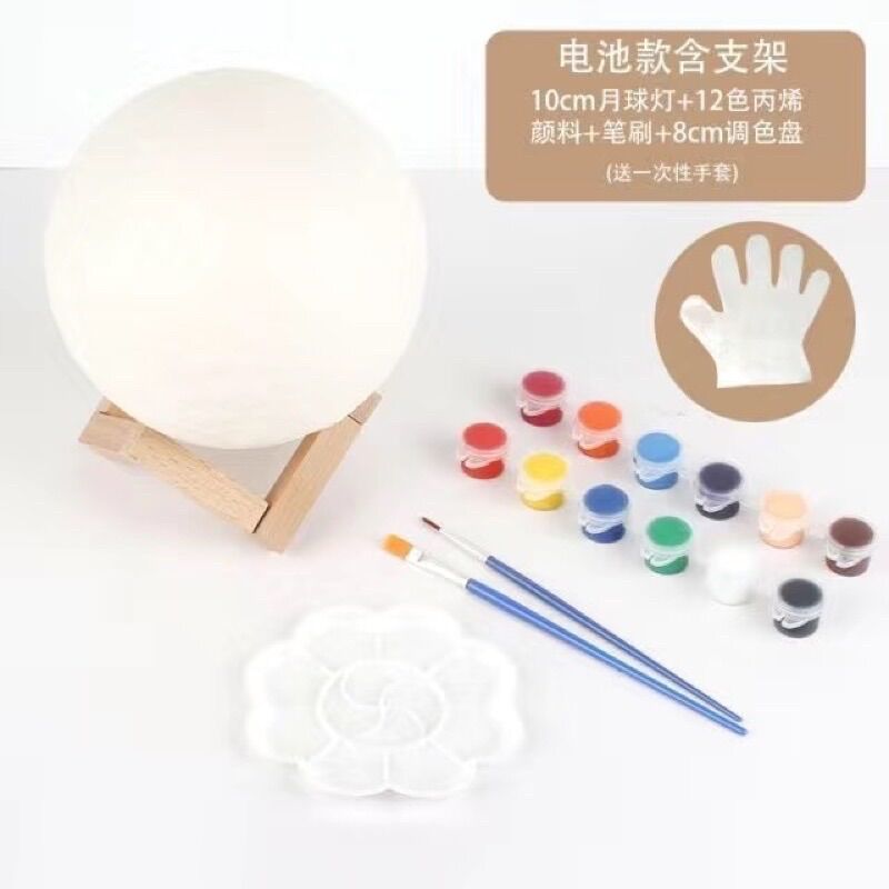Đèn ngủ mặt trăng 3D để bàn
