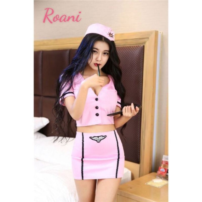 Set cosplay cô y tá sexy đồ ngủ quyến rũ