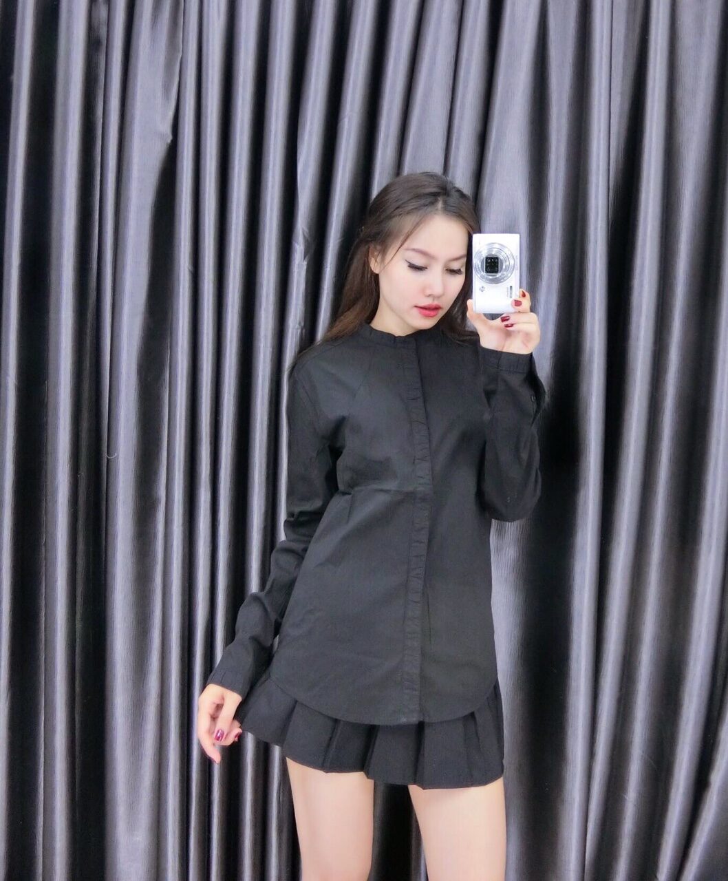 Áo sơ mi nữ kẻ sọc siêu xinh