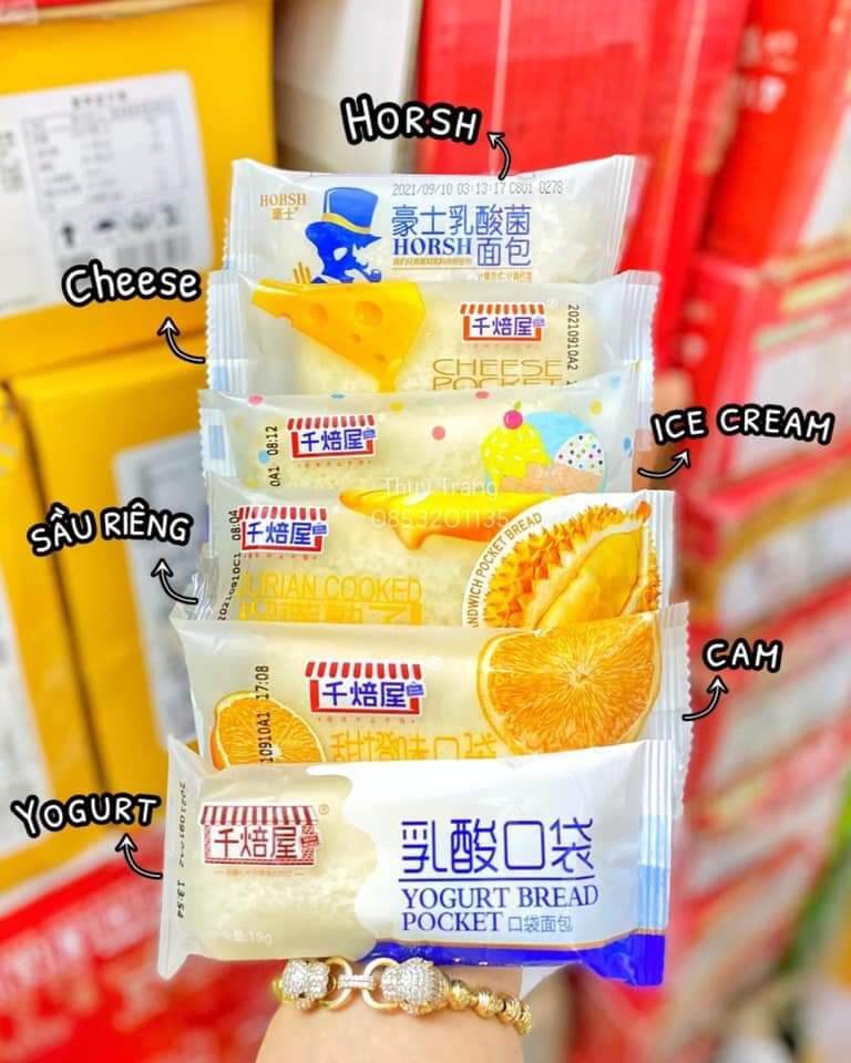 Combo bánh sữa chua mix 5 vị siêu ngon