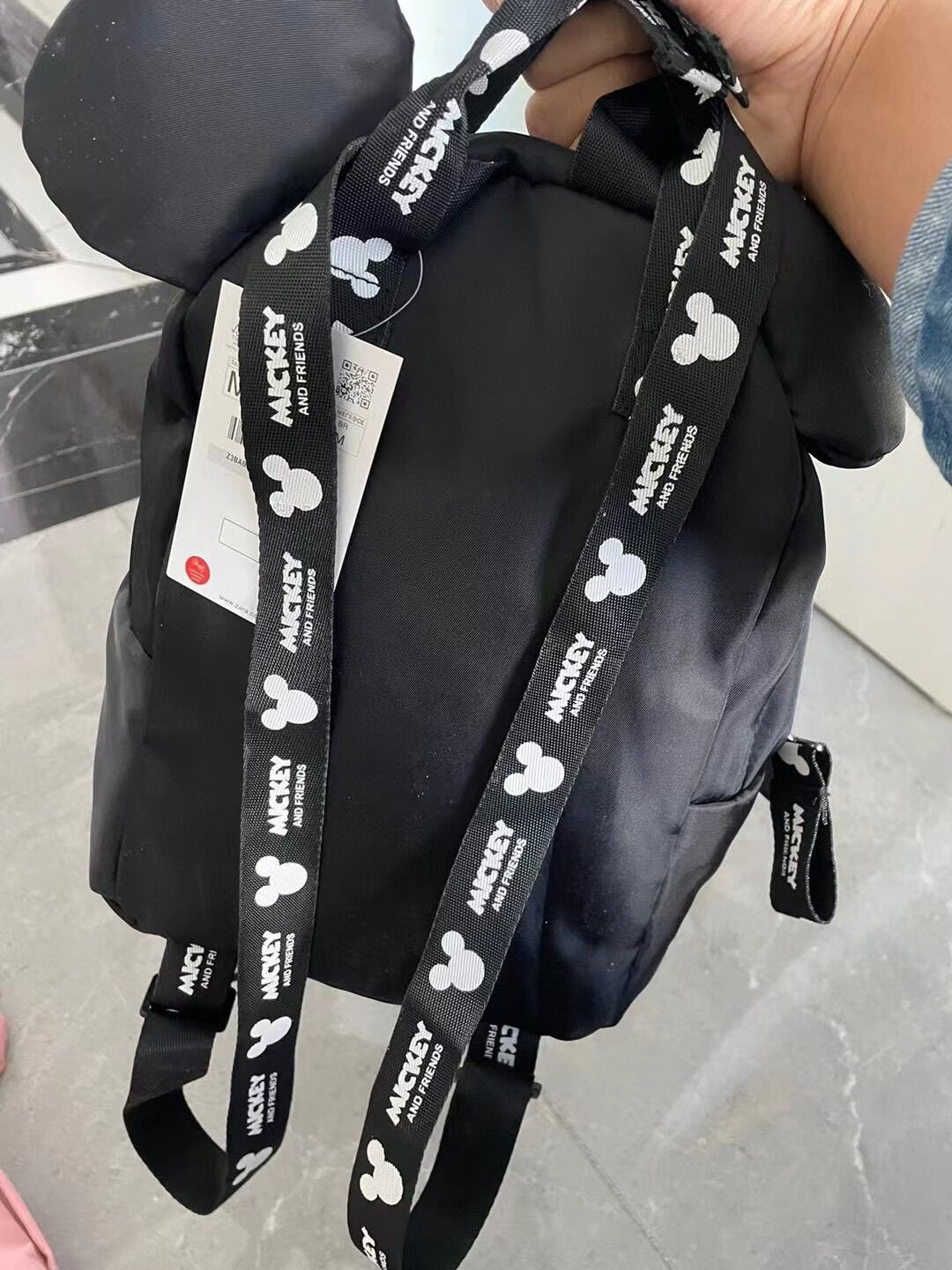 Balo mickey đen zara cho bé