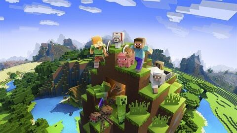 Đĩa chơi game PS4: Minecraft Starter Collection