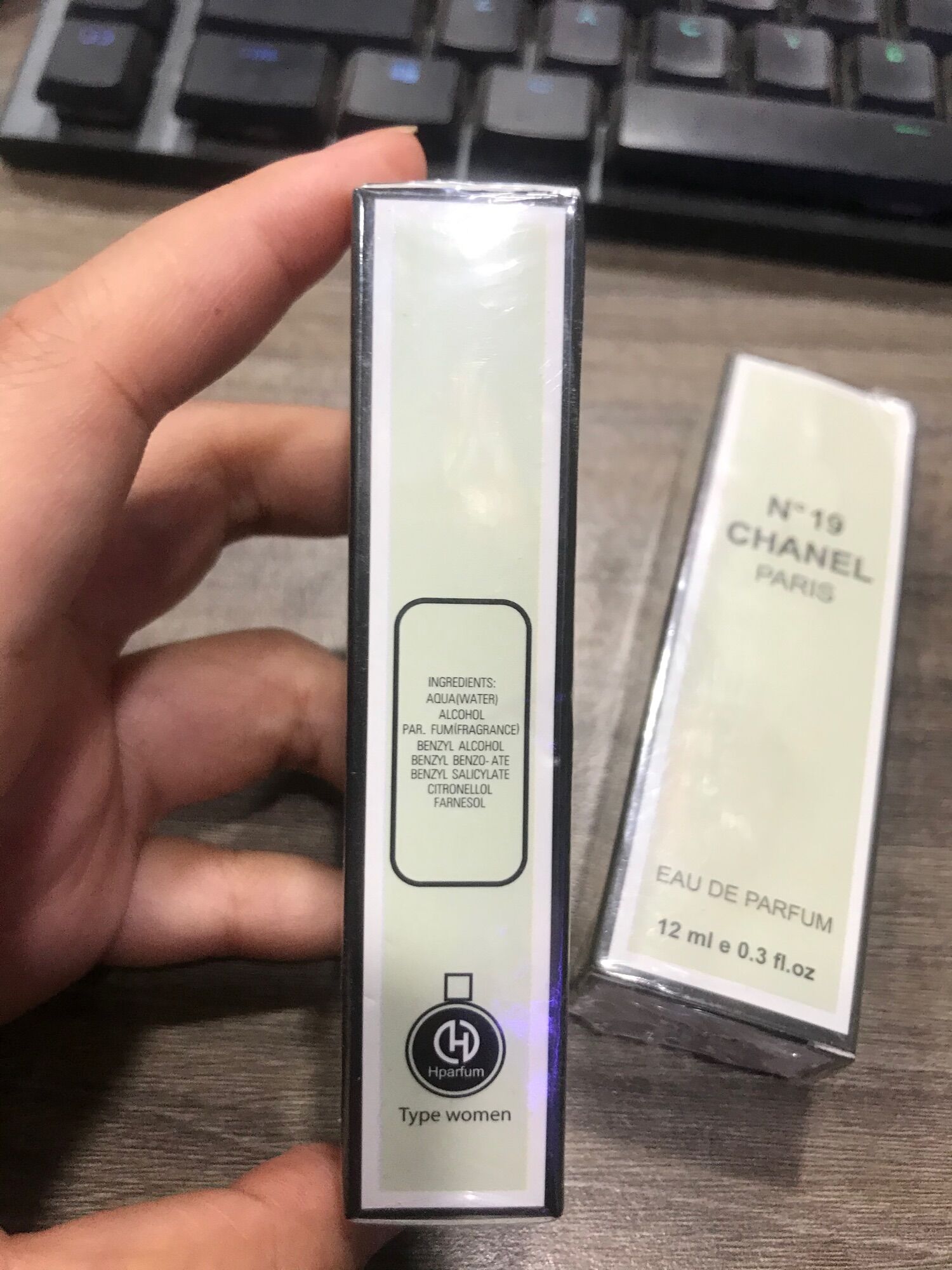 [HCM]Tinh Dầu Thơm HPARFUM Mini N’19 Chanel(12Ml)