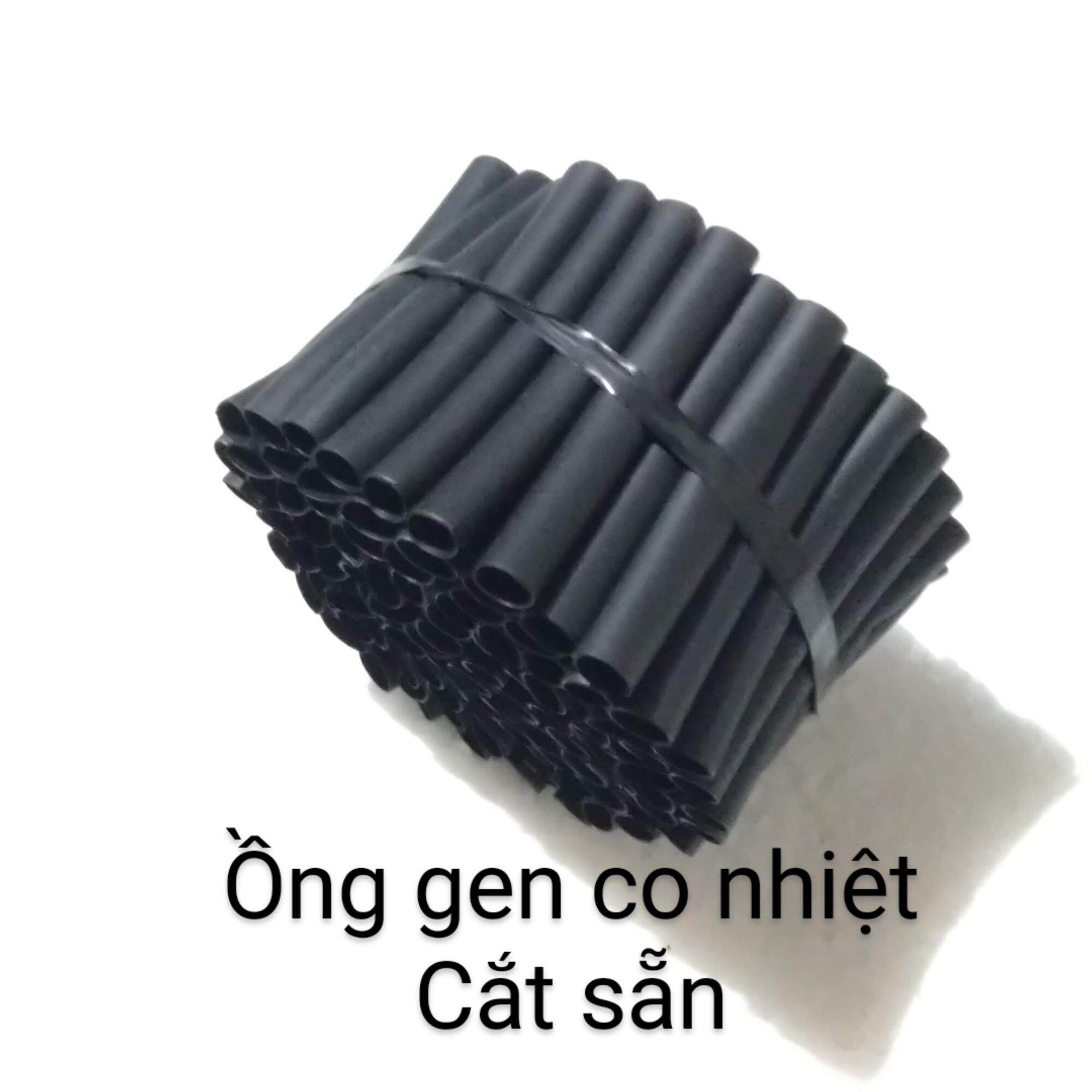 [HCM]500 Ống gen co nhiệt phi 4x40mm đủ màu sắc tùy chọn(xin chọn màu khi đặt hàng) phi 4mm cắt sẵn dài 40mm.