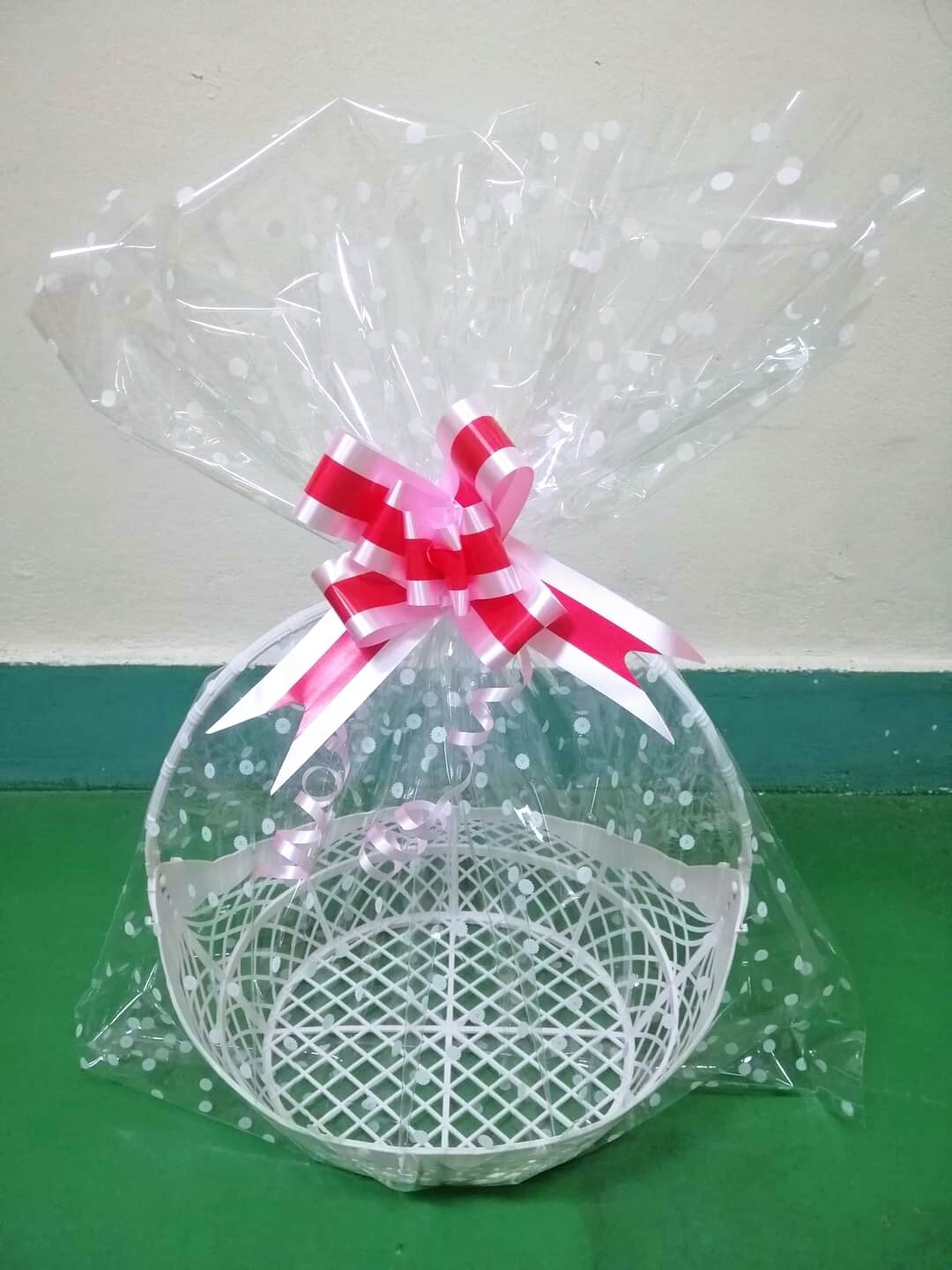 Combo 10 giỏ, 10 túi, 10 nơ gói quà lễ, tết, đựng hoa quả, bánh kẹo siêu xinh