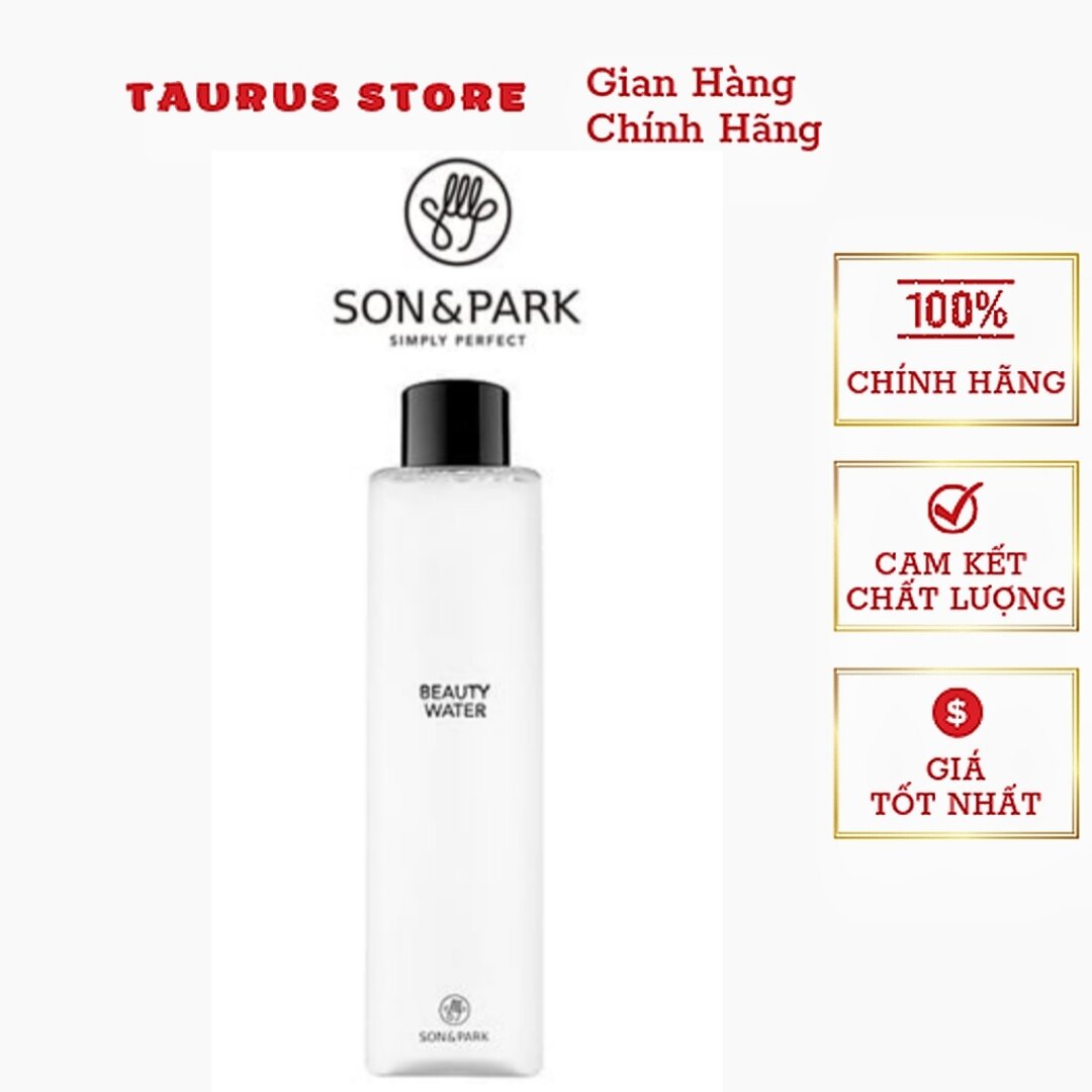 Nước thần làm đẹp da Son&Park Beauty Water – Cleanse, Tone & Lightly Exfoliate