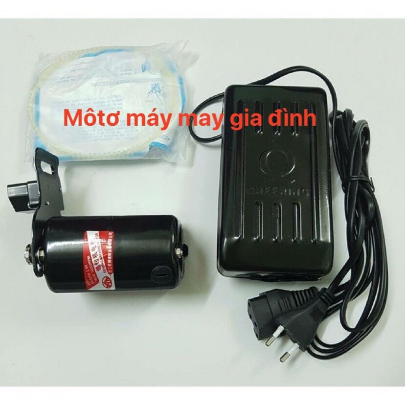 Môtơ dùng máy may gia đình 1 chức năng và máy con bướm, công suất 180W