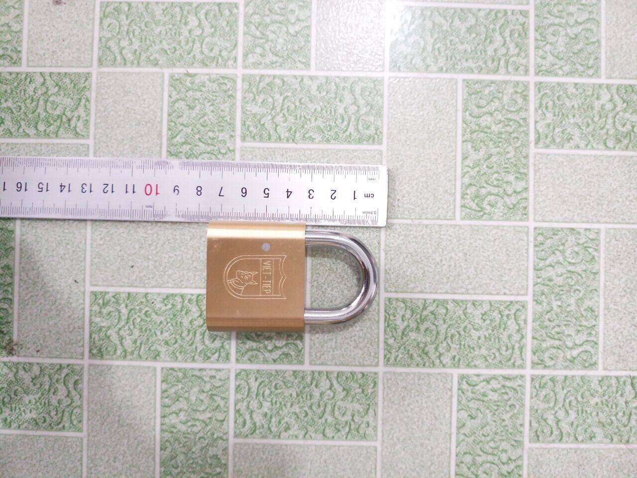 Combo 3 ổ khoá việt tiệp dùng chung 1 chìa ( loại 5 phân khoá bấm )
