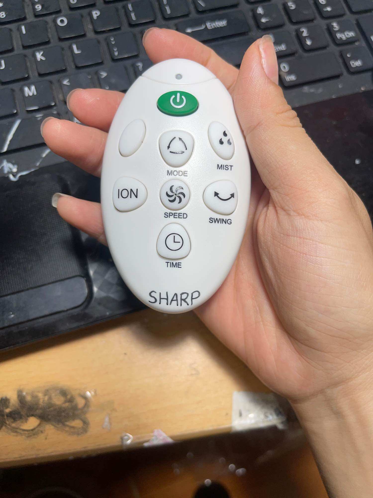 Điều khiển quạt Sharp PJS4025RV-DG
