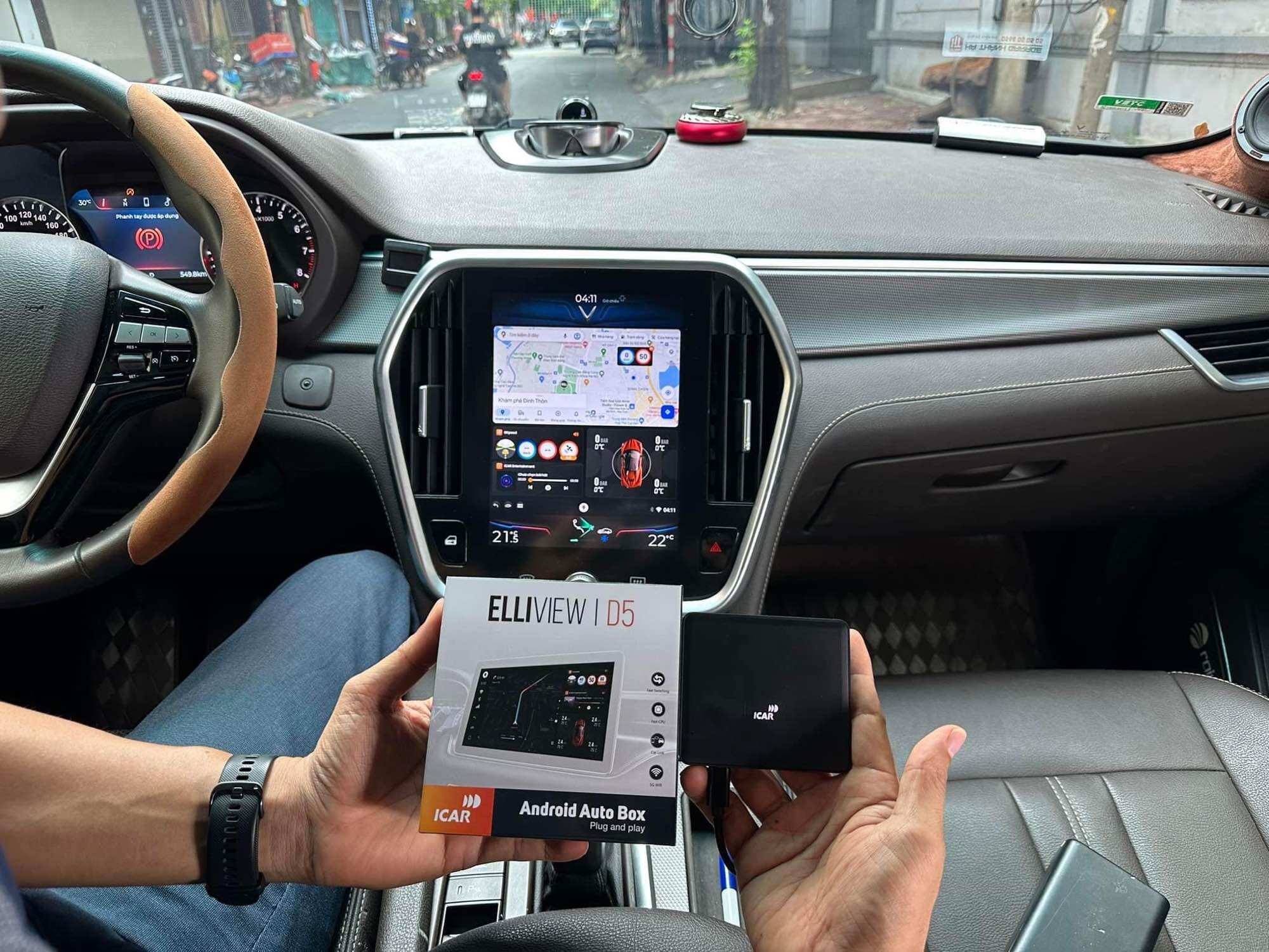 Bộ Android Box Elliview D5, D5 Premium, DE - Android Auto Box ICAR thế hệ mới 2023
