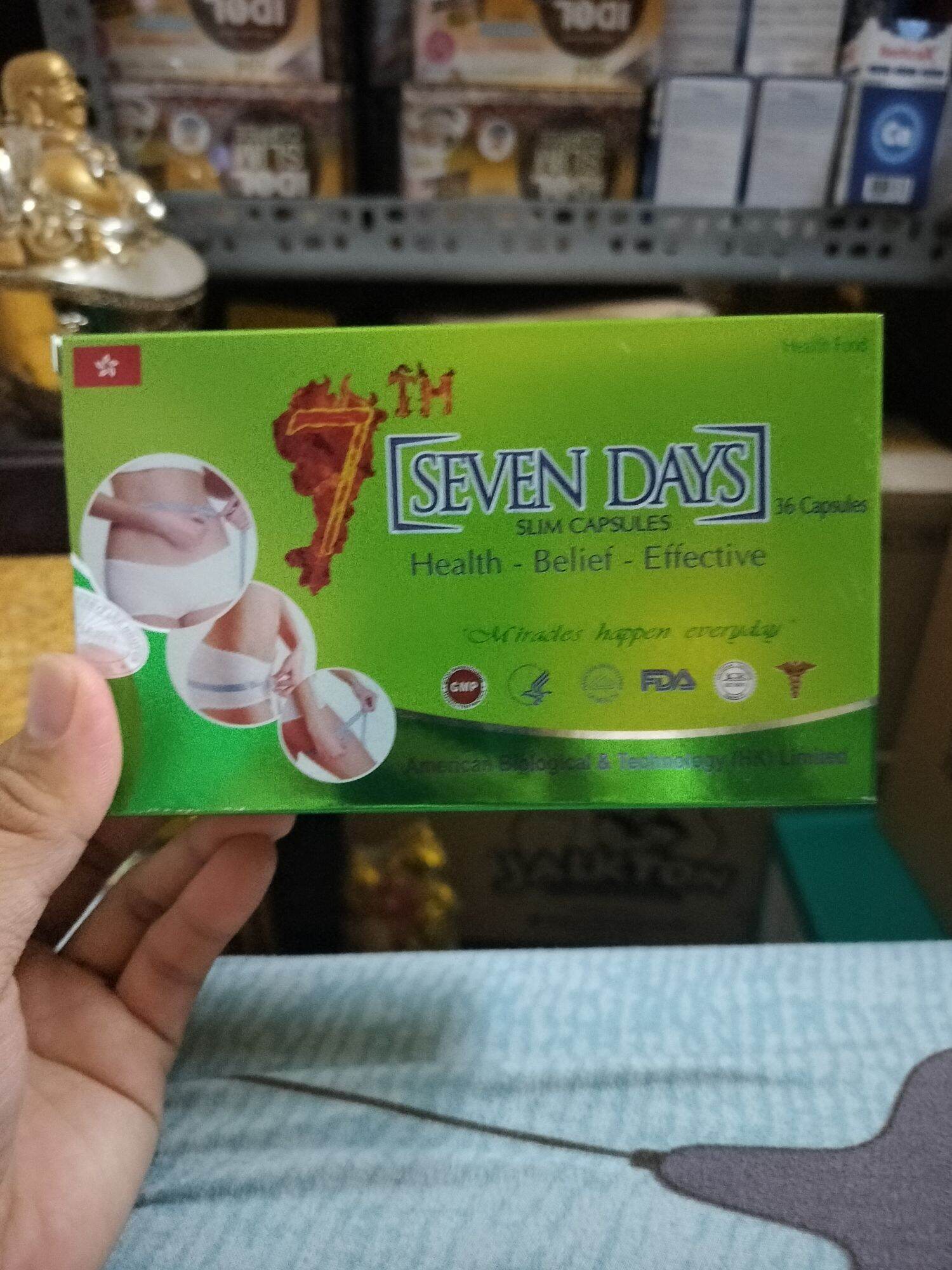 Viên uống giảm Cân Sevenday 36 viên