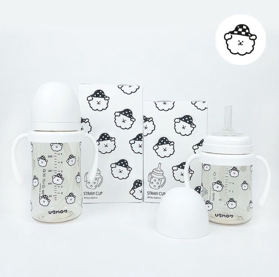 Bình sữa / Bình hút Ubmom 220-280ml