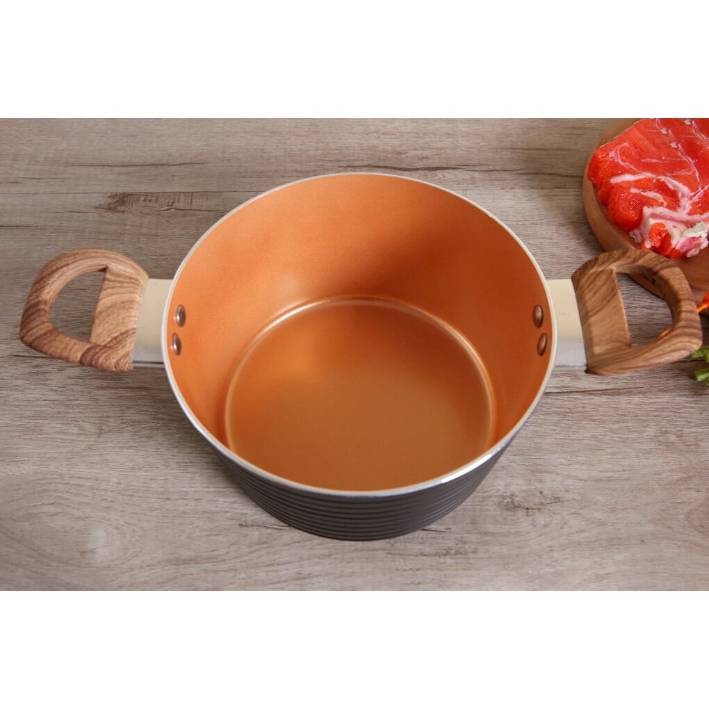 Bộ 3 nồi Ceramic Đáy Từ SUNHOUSE SHG2003