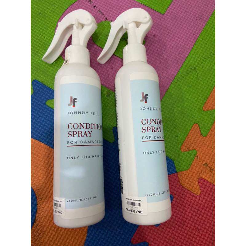 Xịt dưỡng tóc Johnny feel phục hồi tóc hư tổn, Nước Xịt Dưỡng Tóc Tăng Độ Ẩm Johnny Feel
