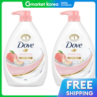 Dove | Sữa Tắm Dove White Peach Rebalancing 1kg x 2 Chai