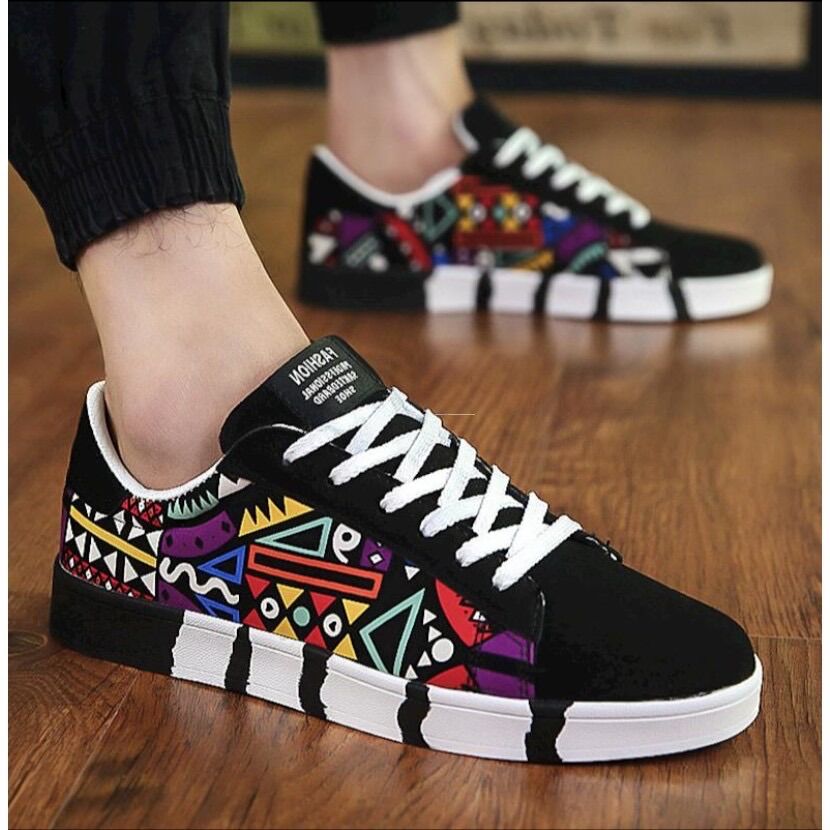 Giầy nam họa tiết 022