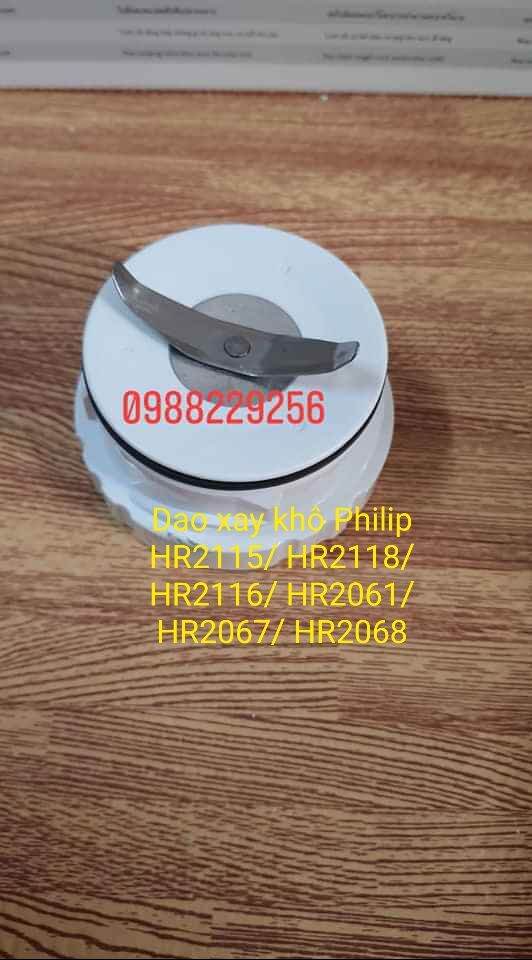 Bộ dao và cối xay khô philip
